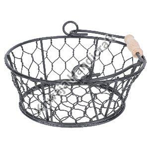 Iron Seagrass Basket