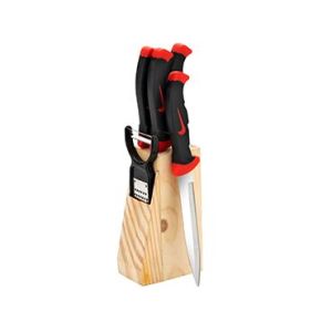 Kitchen Knife Set with Wooden Stand