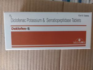 DICLOFENAC POTASSIUM SERRATIOPEPTIDASE Tablet