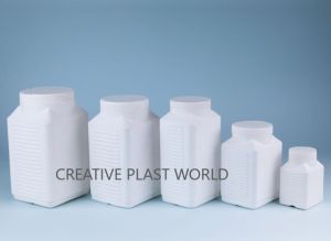 Plastic Rib Jar