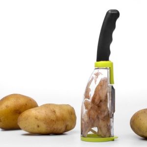 Tallin Smart Multifunctional Vegetable/ Fruit Peeler For Kitchen, Stainless Steel Blade