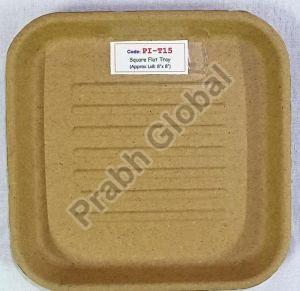 Square Paper Pulp Flat Tray