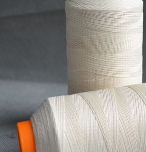 High temperature quartz fiber sewing thread