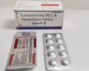 GAMCET M Levocetirizine Dihyrdochloride Tablets