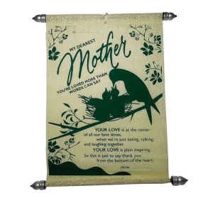 Mothers Day Scroll Card