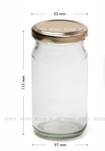 200ml Round Glass Jar