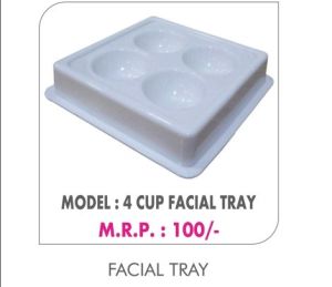 Amron Plus 4 Cavities Facial Tray