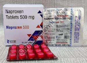 Naprozen 500 Mg (Naproxen) Tablet