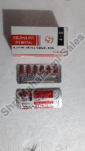 Sildalist Strong 140 Mg (Sildenafil + Tadalafil) Tablet