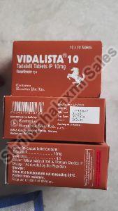 Vidalista 10 Mg (Tadalafil) Tablet