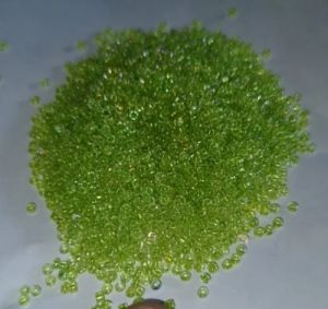Lime Green Glass Beads