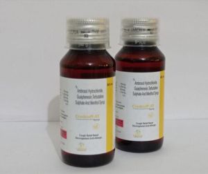 Ambroxol Hydrochloride, Guaiphenesin, Terbutaline Sulphate And Menthol Syrup