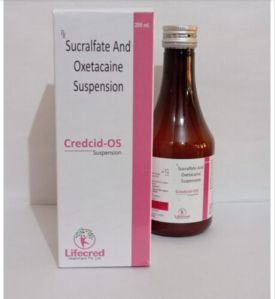 Sucralfate and Oxetacaine Oral Suspension