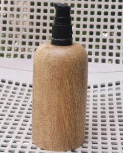 100ml Wooden Cosmetic Pump Bottle