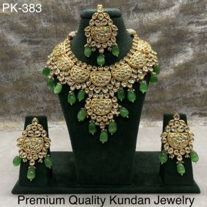 Premium Quality Heavy Kundan Necklace Set