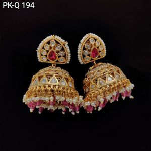 Real Kundan Earrings