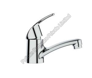 Dowel Single Lever Basin Mixer with Braided Hose