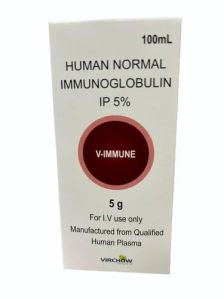 Human normal immunoglobulin 5% Injection