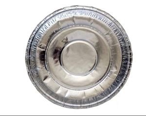disposable Silver paper plates