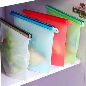 Silicone Food Storage Fridge Bag