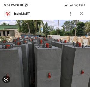 concrete pole foundation