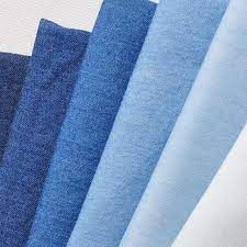 Plain Blue Denim Fabric, For Jeans, Packaging Type: Roll at Rs 150/meter in  Bhilwara