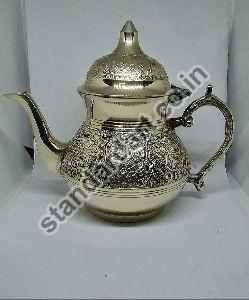 Rajwadi Brass Teapot with Heavy Embossing, Model Name/Number: RW101, Size:  3 Cc at Rs 305/piece in Moradabad