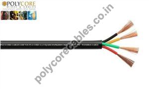 2.5 Sq.mm 4 Core Copper Flexible Cable