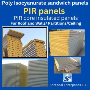 Poly Isocyanurate sandwich panels ( PIR panels)