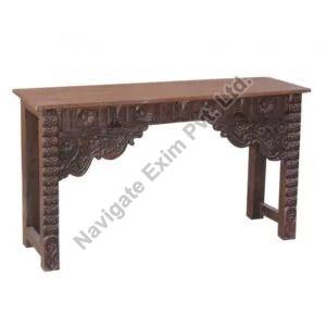 Heritage Hand Carved Elegant Hall Table