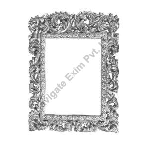 Silver Plated Console Mirror