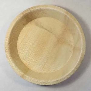 10 Inch Round Areca Palm Leaf Plate