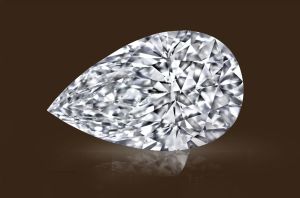 Certified CVD Lab Grown Real Diamond Solitaire Pear Cut 1ct D E F G H I VVS VS SI