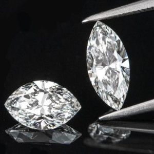 GIA Certified CVD Lab Grown Solitaire Marquise Diamonds