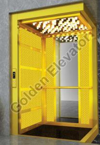 Gold Elevator Cabin