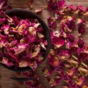 Organic Dried Red Rose Petals