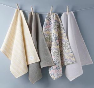 4 Pcs Nordic Kitchen Cotton Towel