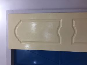 waterproof ivory colour 6 panel door