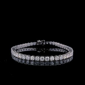 Round Cut Diamond Tennis Bracelet