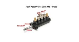 M8 Thread Air Control Foot Pedal Valve