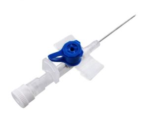 Plastic 14 Gauge Intravenous Cannula With Wings And Injection Port