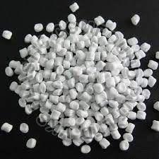 White Thermoplastic Rubber Granules