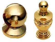 Polished Brass Decorative Parts, Color : Golden