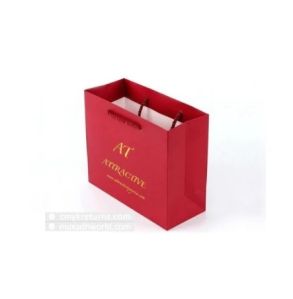 Red Paper Shopping Bag