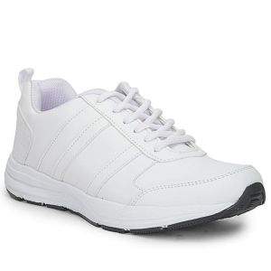 LIBERTY Force-10 White Sports Shoes