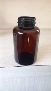 300ml amber pet tablet container