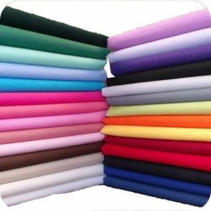 210 TC Cotton Satin Plain Sheeting Fabric