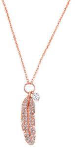 Rose Gold Quill Necklace