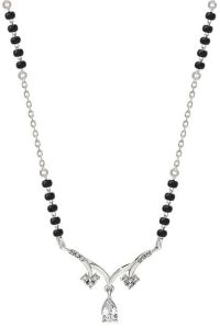 Silver Charming Mangalsutra