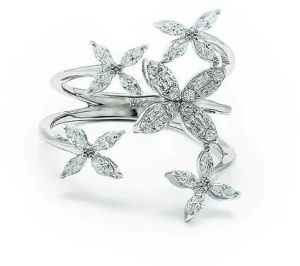 Silver Petal Heaven Ring